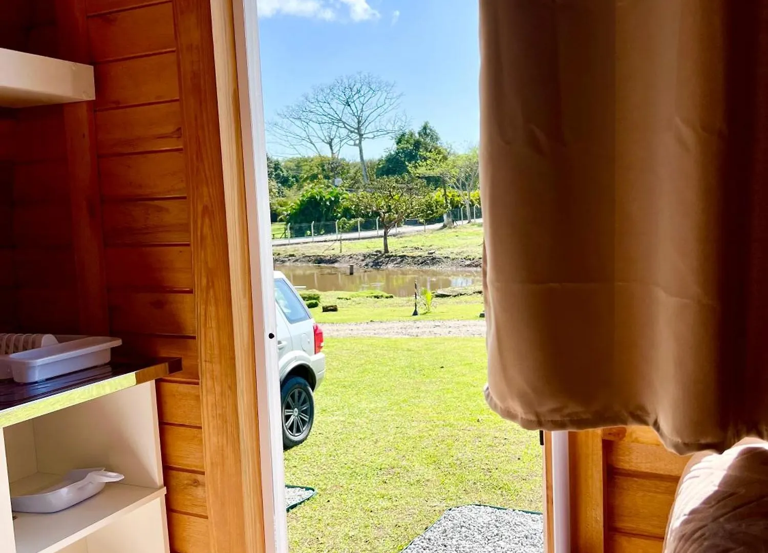 Chalet Chale Barril Com Cozinha Villa Sao Francisco do Sul